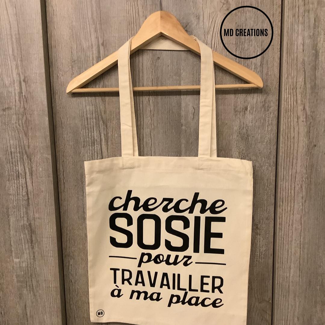 Tote bag "sosie"