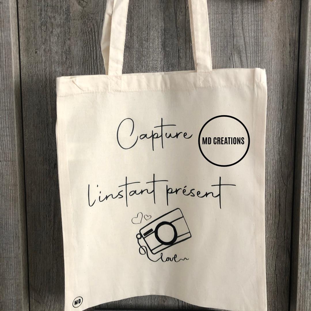 Tote bag photographie - modèle 2