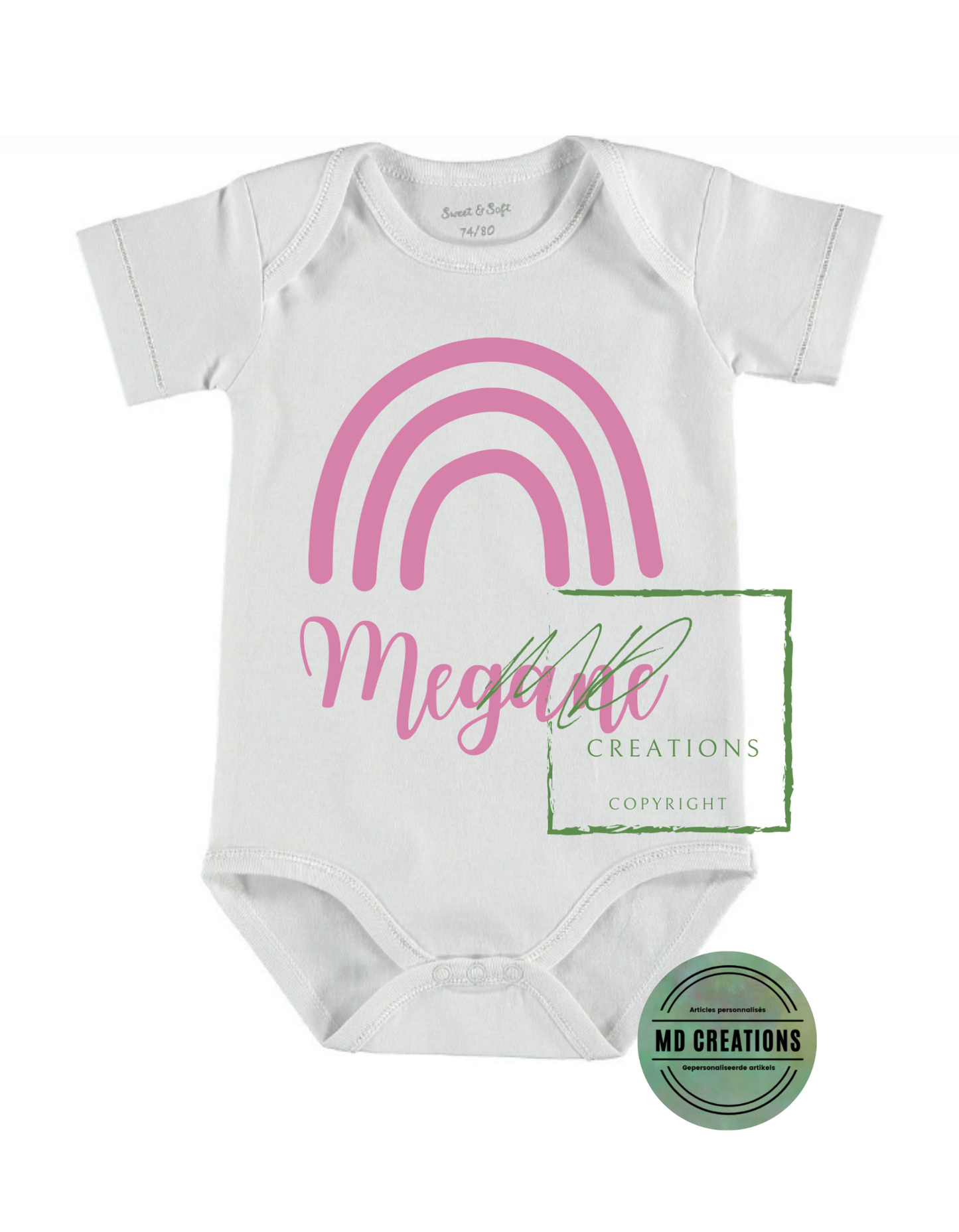 Body "arc en ciel" - Romper "regenboog"