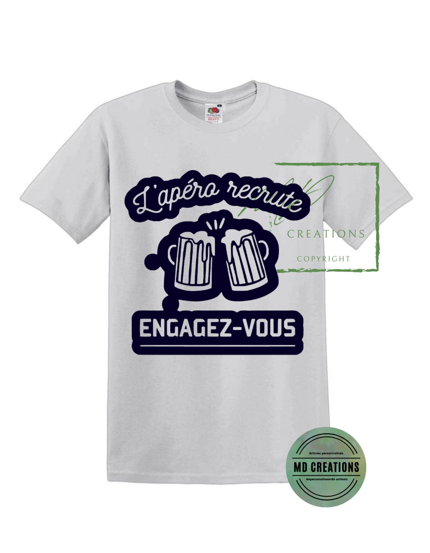 T-shirt "apéro"