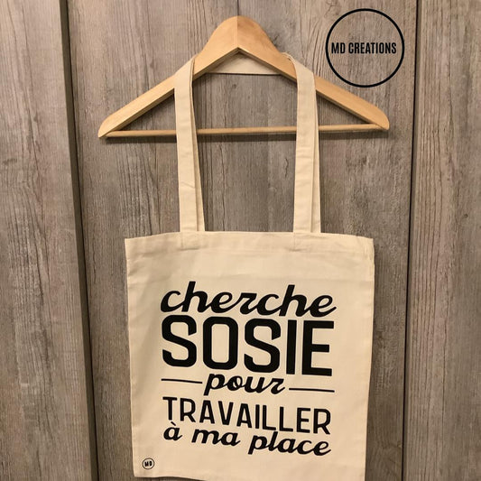 Tote bag  "sosie"
