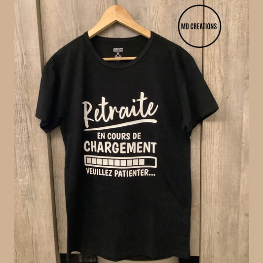 T-shirt "retraite"