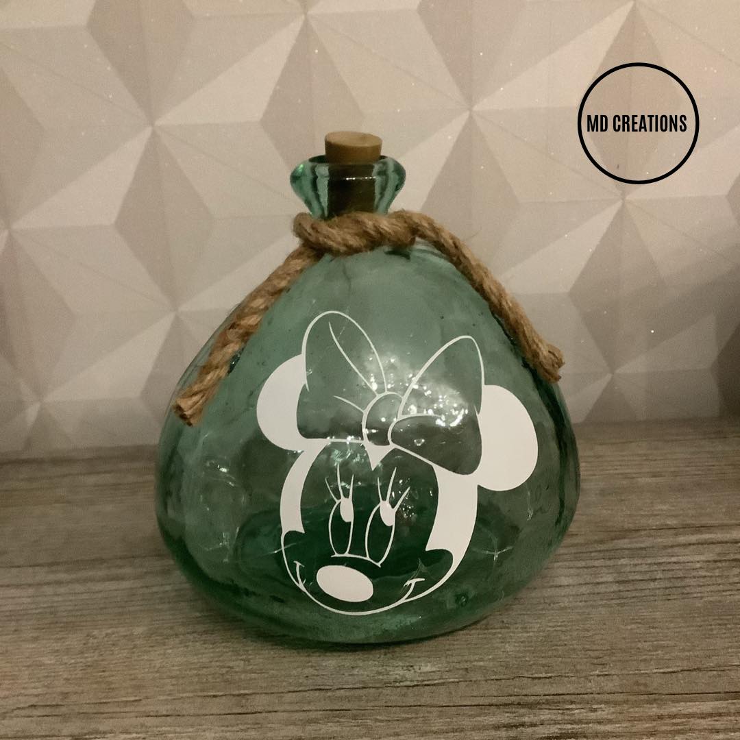 Vase lumineux personnalisé