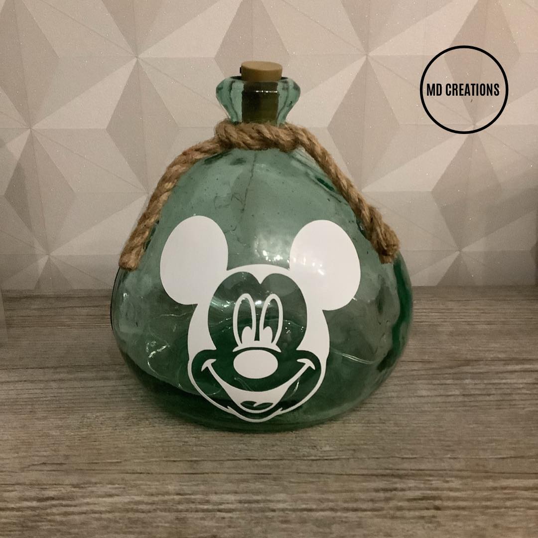 Vase lumineux personnalisé