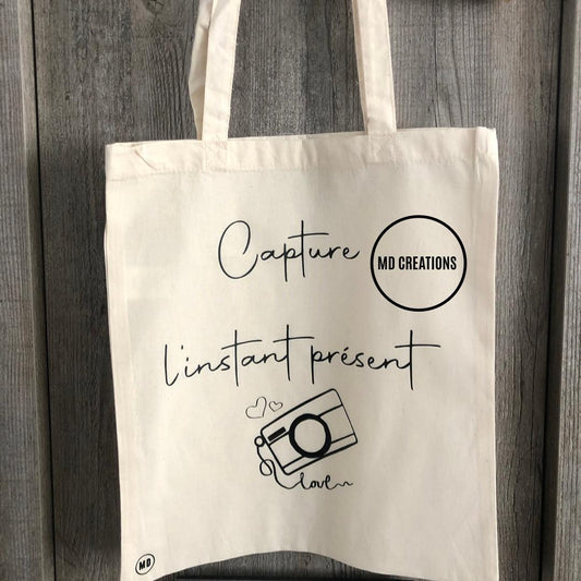 Tote bag photographie - modèle 2