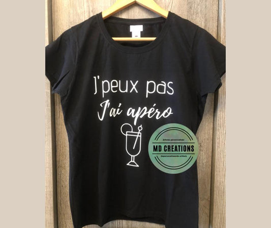 T-shirt "apéro"