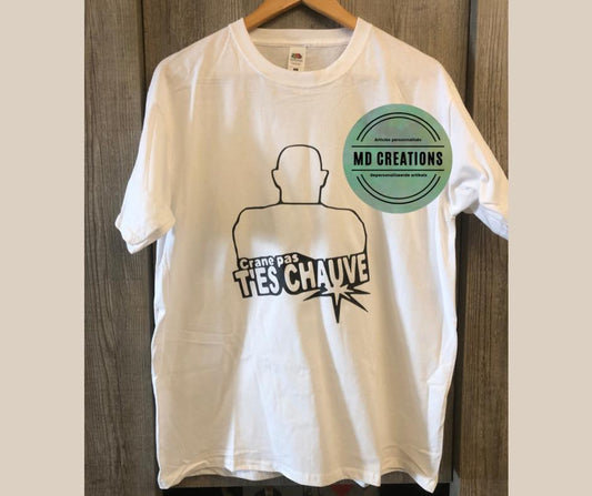 T-shirt "chauve"