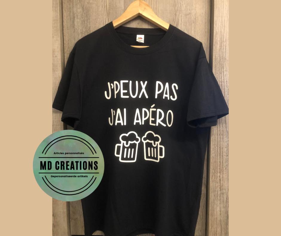 T-shirt "apéro"