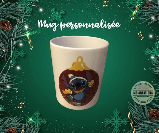 Mug Stitch boule de Noël