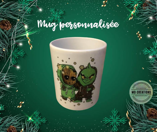 Mug Groot et Grinch