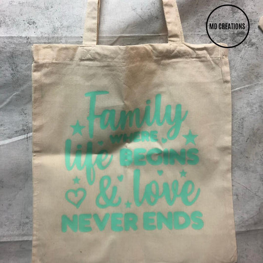 Tote bag "family"