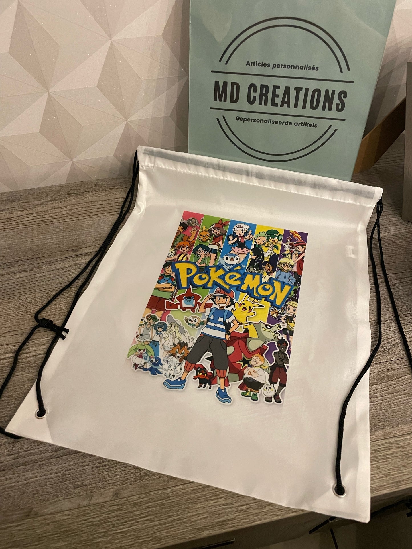 Sac de gym personnalisé (sublimation image)