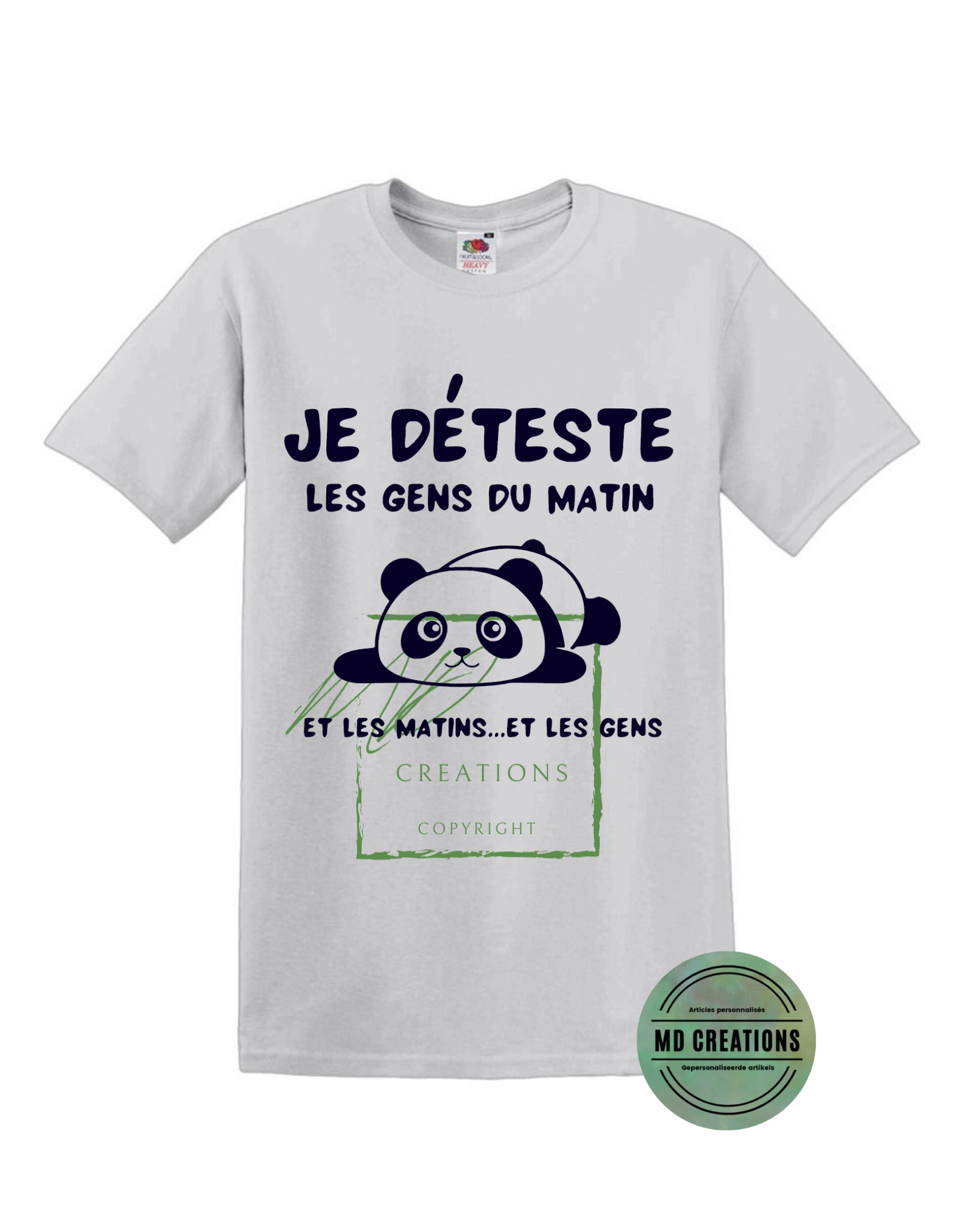 T-shirt "matin"