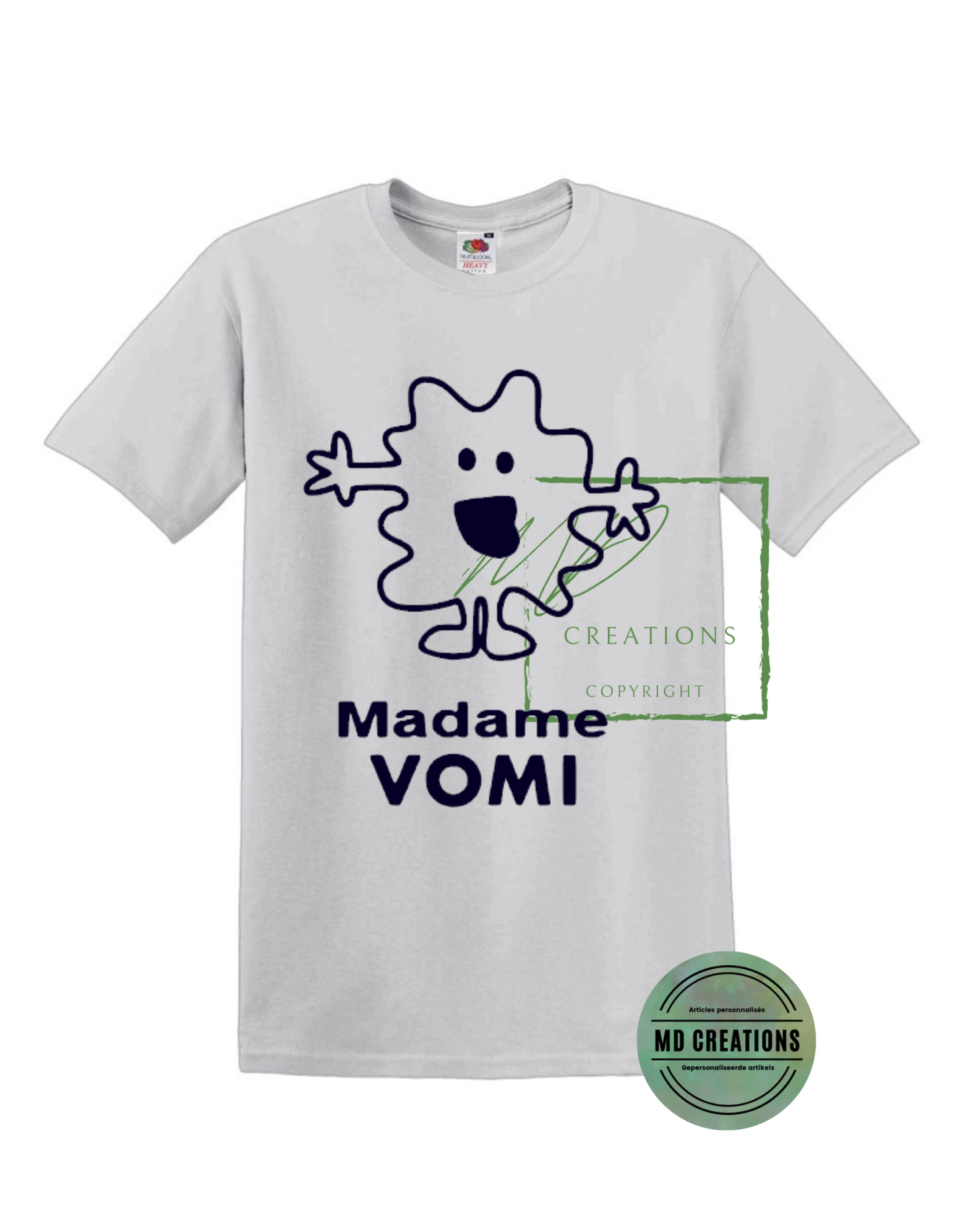 T-shirt "mme vomi"